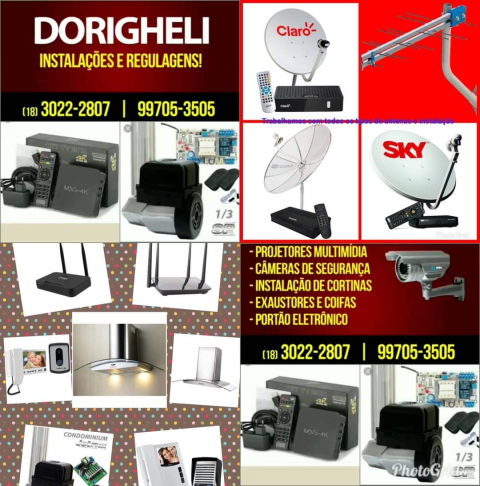 Dorigheli instalações  Cel 18 997053505